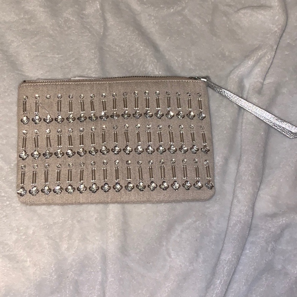 Vineyard Vines Beaded Canvas Clutch - Picture 4 of 8